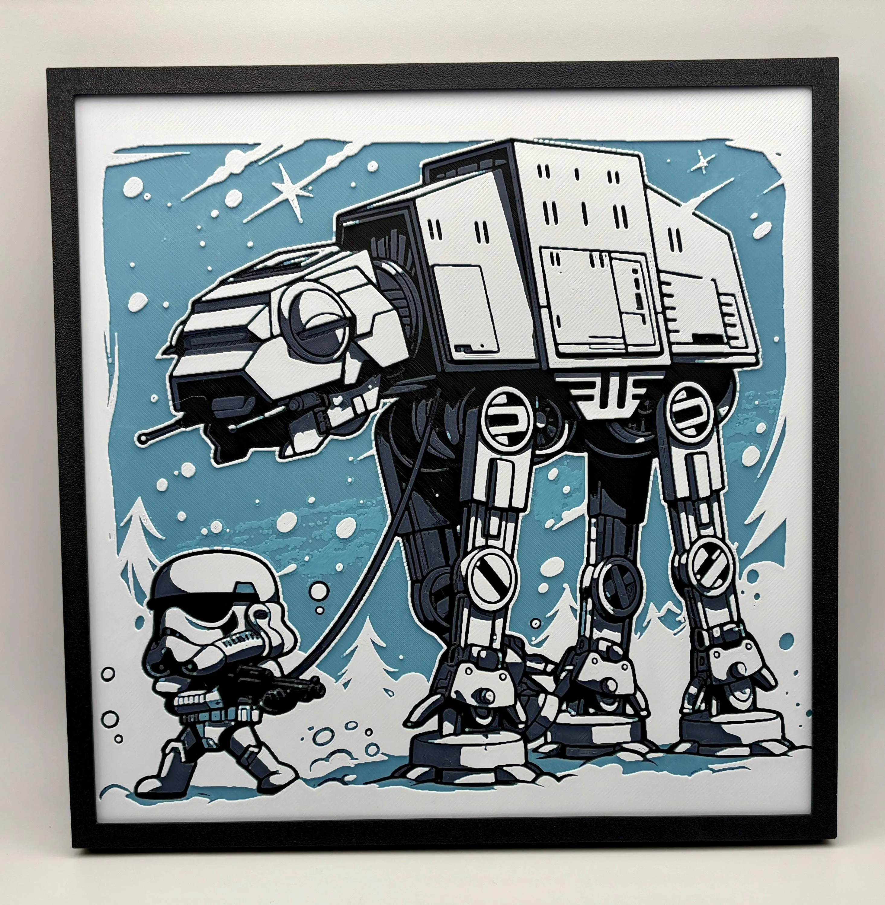 Chibi Stormtrooper Wall Art