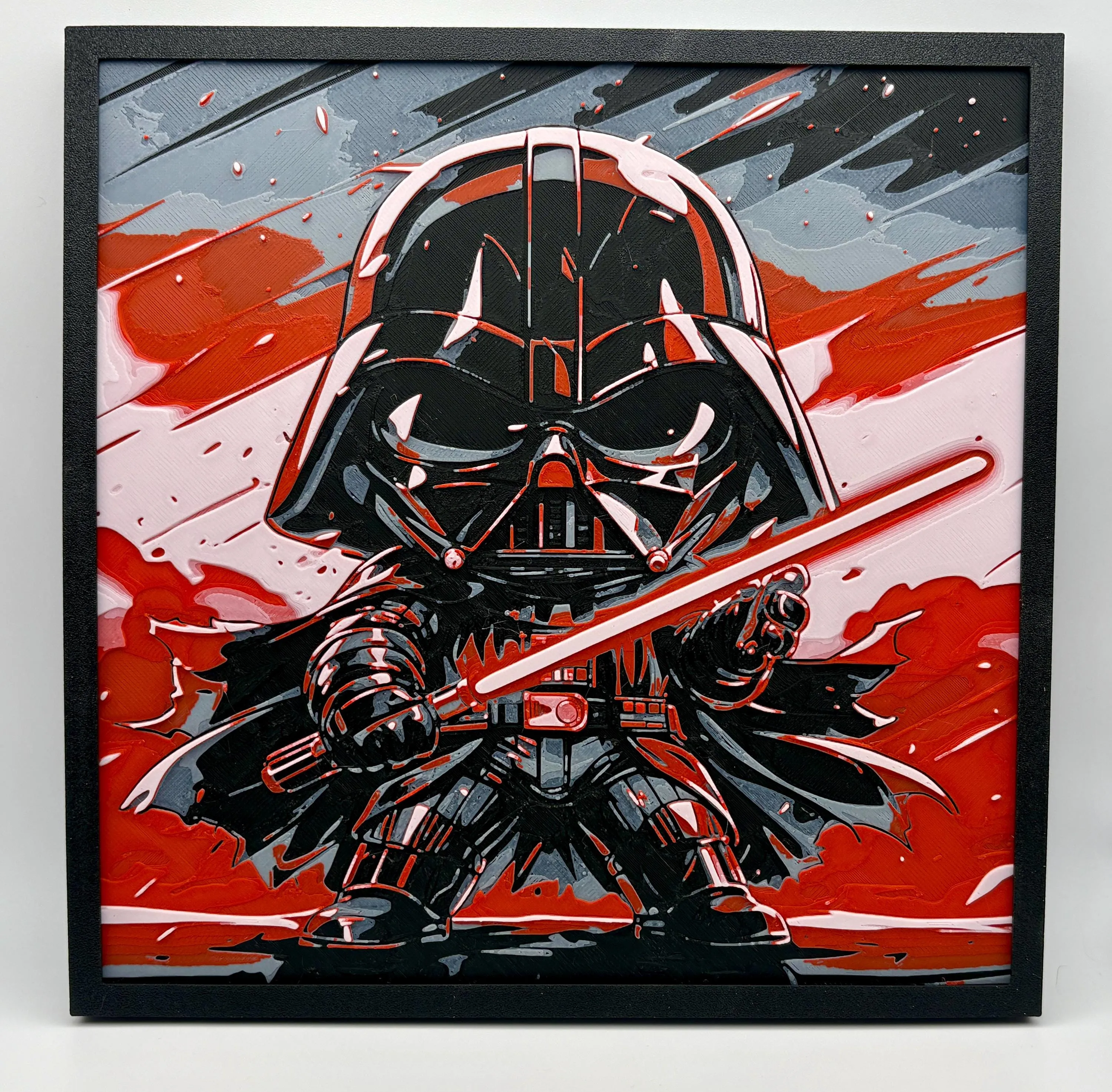 Chibi Darth Vader Wall Art