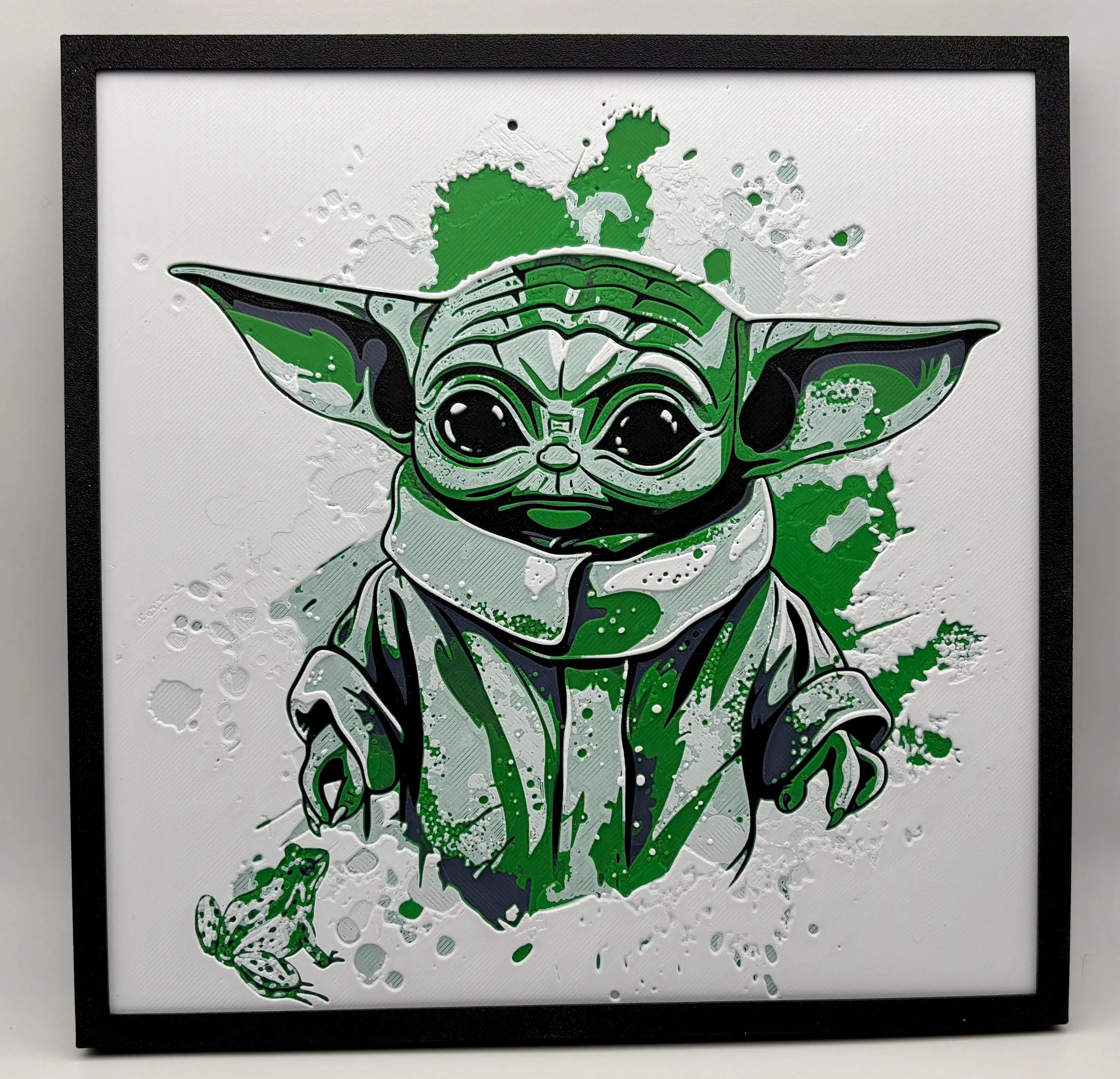 Grogu 3D Art