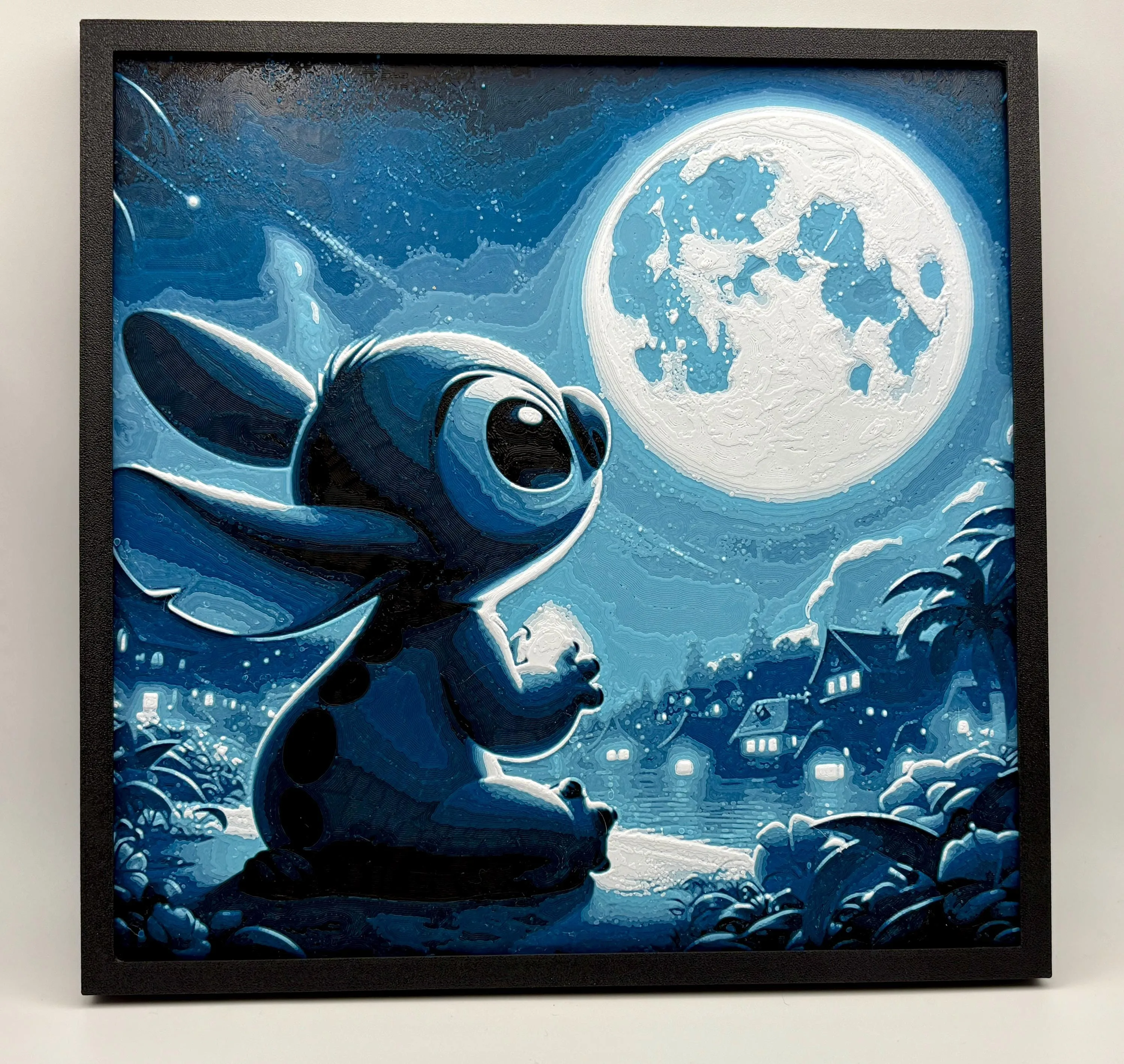 3D Printed Stitch Wall Art